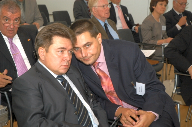 Wirtschaftstag des BVMW mit der Commerzbank Frankfurt am Main und dem Zentrum für Marketing des russischen Unternehmer – Verbandes RSPP, 05.09.2007 in Frankfurt/Main